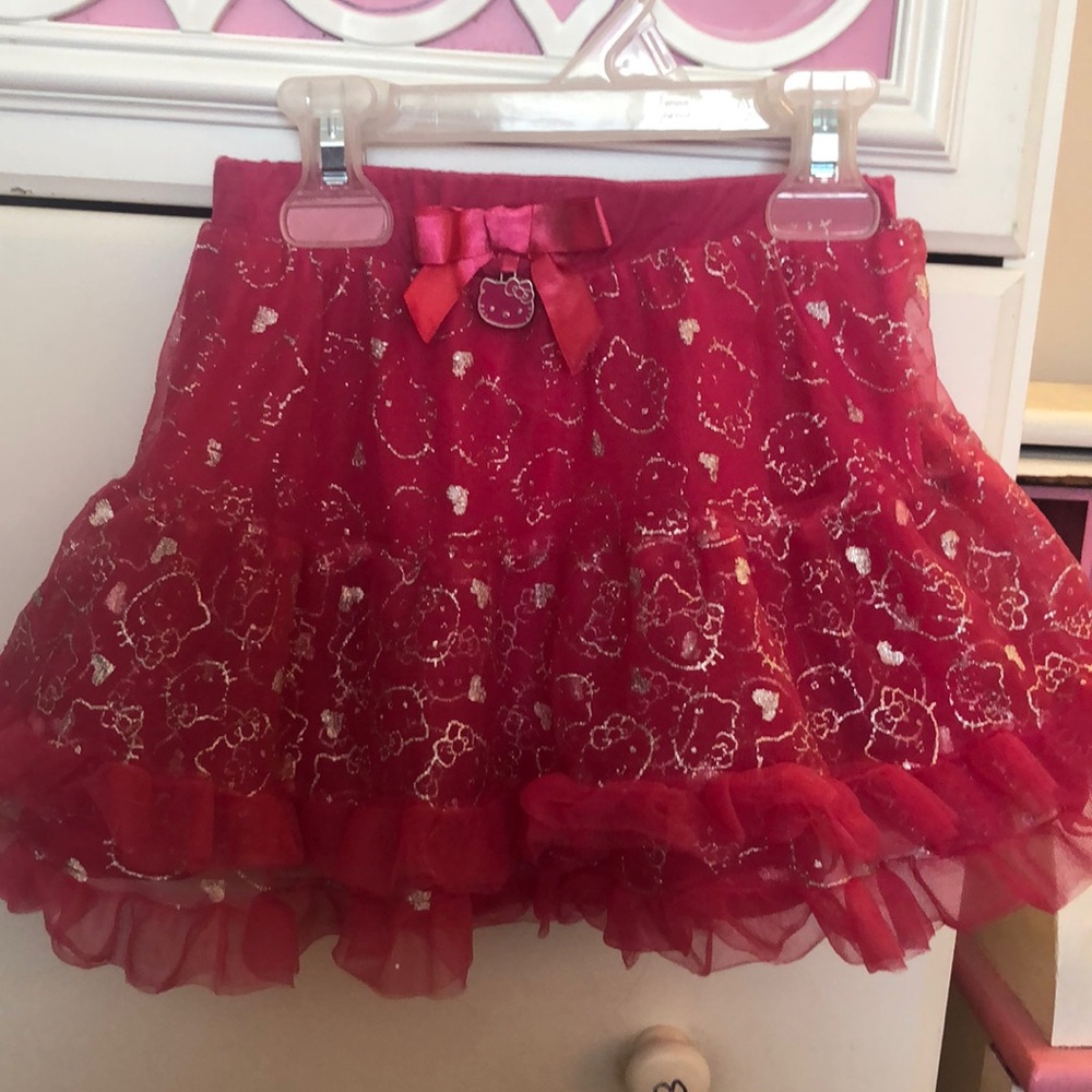 Girls hello kitty tutu